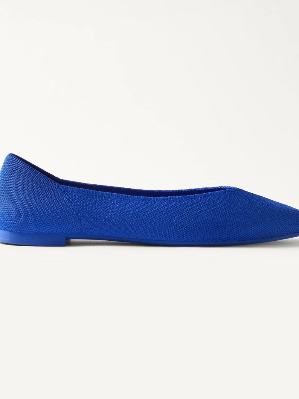 NIB Rothy's The Point 111 Blue Flats Women's Size 8 NEW in Box - Picture 4 of 10